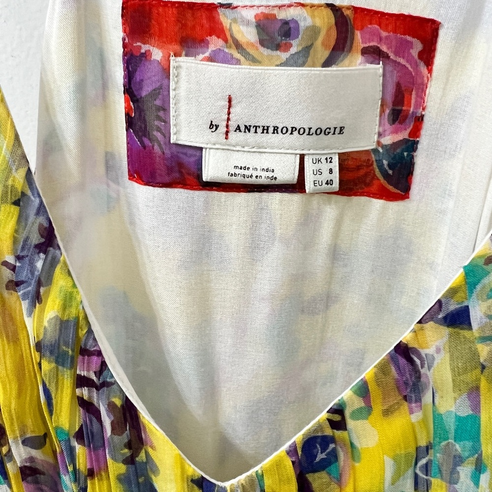 Anthropologie malibu floral maxi dress - Picture 7 of 10